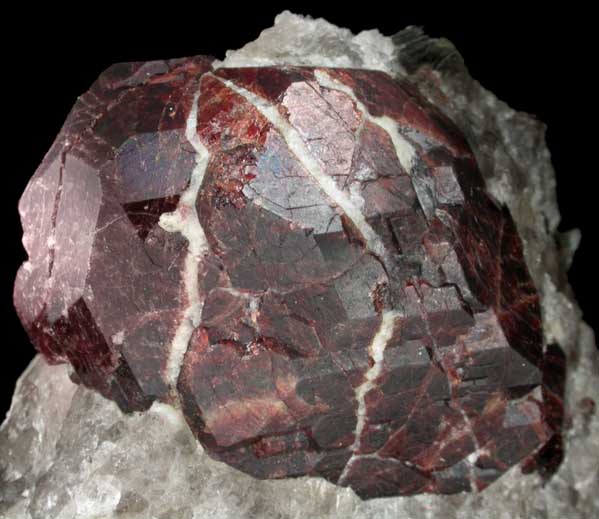 Almandine-Spessartine Garnet from Avondale, Ridley Township, Delaware County, Pennsylvania