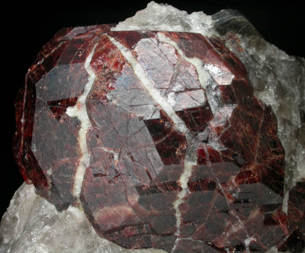 Almandine-Spessartine Garnet from Avondale, Ridley Township, Delaware County, Pennsylvania