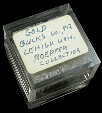 Gold from Bucks County, Pennsylvania