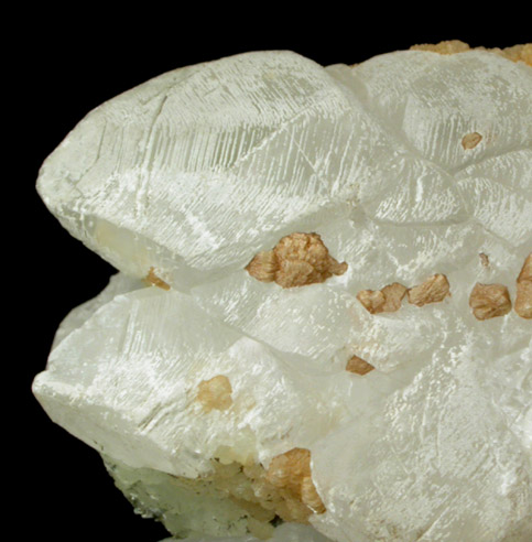 Calcite and Prehnite from Prospect Park Quarry, Prospect Park, Passaic County, New Jersey