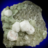 Analcime, Prehnite, Calcite from Upper New Street Quarry, Paterson, Passaic County, New Jersey