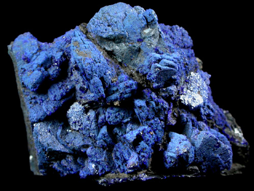 Azurite from Morenci Mine, Clifton District, Greenlee County, Arizona