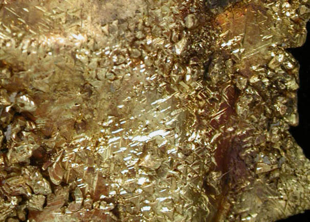 Gold (crystallized) from Rosia Montana (Vöröspatak), Metaliferi Mountains, Transylvania, Romania
