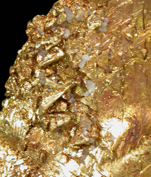 Gold (crystallized) from Rosia Montana (Vöröspatak), Metaliferi Mountains, Transylvania, Romania