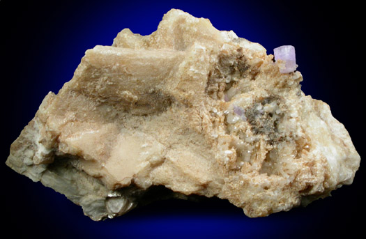 Fluorapatite on Cookeite, Quartz, Albite from Harvard Quarry, Noyes Mountain, Greenwood, Oxford County, Maine