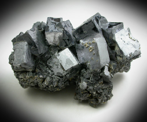 Galena with Chalcopyrite from Commodore Mine, Creede District, Mineral County, Colorado