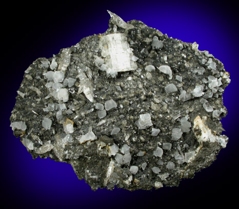 Quartz var. Tessin-habit with Magnesite, Chlorite from Becker Quarry, West Willington, Tolland County, Connecticut