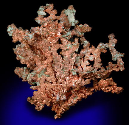 Copper from Ray Mine, Mineral Creek District, Pinal County, Arizona