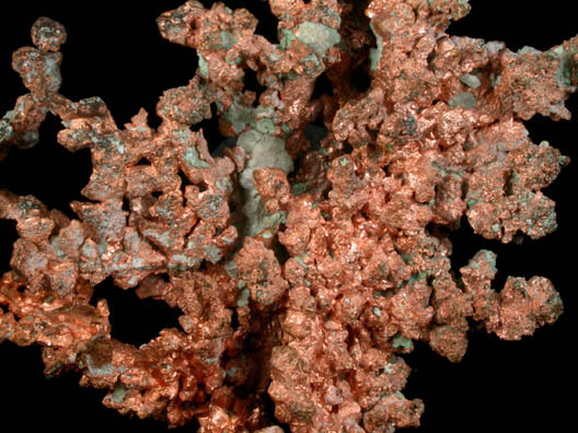 Copper from Ray Mine, Mineral Creek District, Pinal County, Arizona