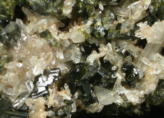 Epidote and Quartz from Green Monster Mountain-Copper Mountain area, south of Sulzer, Prince of Wales Island, Alaska