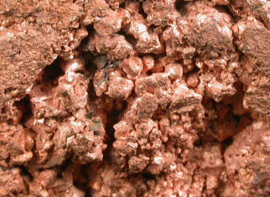 Copper from Keweenaw Peninsula Copper District, Houghton County, Michigan