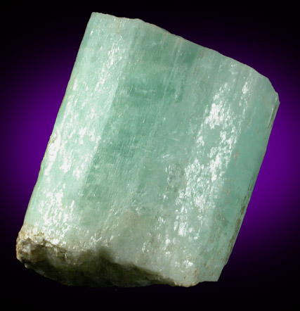 Beryl (18-sided crystal) from McGinnis Mine, Wentworth, Grafton County, New Hampshire