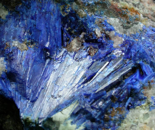 Linarite from Grand Reef Mine, Aravaipa District, Graham County, Arizona