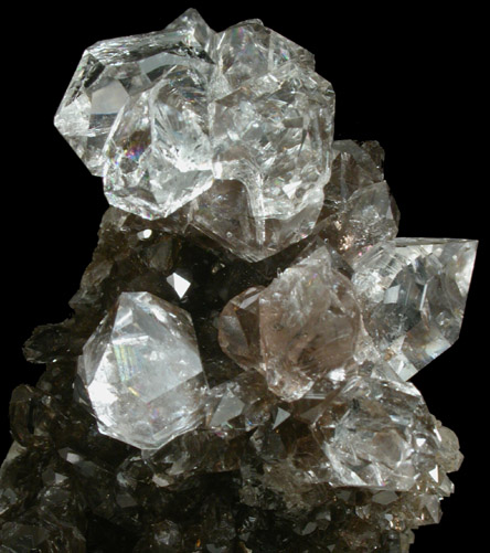 Quartz var. Herkimer Diamonds from Diamond Acres (Hastings Farm), Fonda, Montgomery County, New York