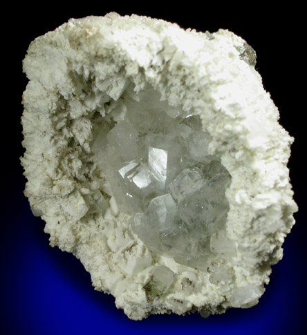 Apophyllite on Datolite from Millington Quarry, Bernards Township, Somerset County, New Jersey