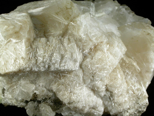 Laumontite on Apophyllite from Weehawken, Hudson County, New Jersey