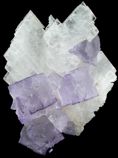 Fluorite on Celestine from Mina el Tule, Melchor Mzquiz, Coahuila, Mexico