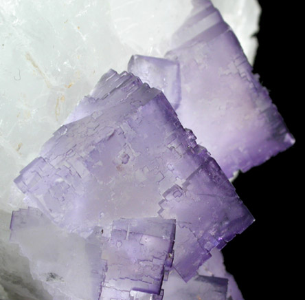 Fluorite on Celestine from Mina el Tule, Melchor Mzquiz, Coahuila, Mexico