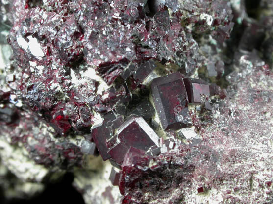 Cuprite from (Copper Queen Mine Smelter), Douglas, Cochise County, Arizona