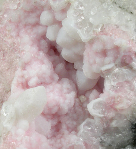 Rhodochrosite with Quartz from Cavnic Mine (Kapnikbanya), Maramures, Romania (Type Locality for Rhodochrosite)