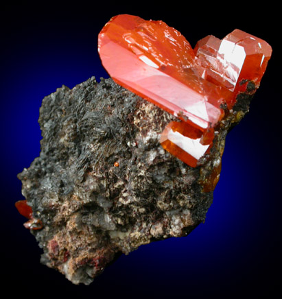 Wulfenite from Red Cloud Mine, Silver District, La Paz County, Arizona