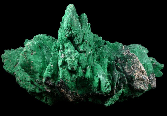 Malachite pseudomorphs after Azurite from Tsumeb Mine, Otavi-Bergland District, Oshikoto, Namibia