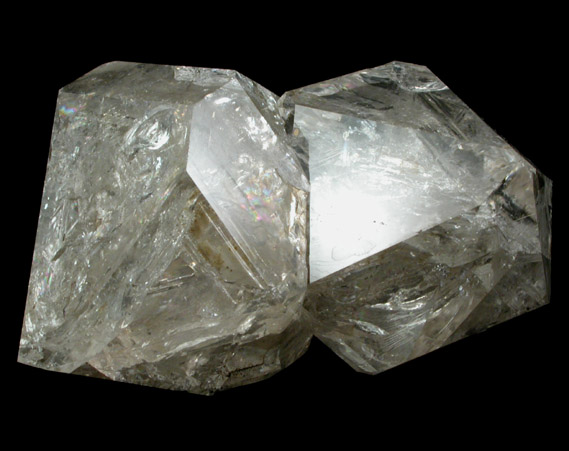 Quartz var. Herkimer Diamond from Diamond Acres (Hastings Farm), Fonda, Montgomery County, New York