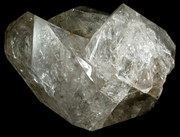 Quartz var. Herkimer Diamond from Diamond Acres (Hastings Farm), Fonda, Montgomery County, New York