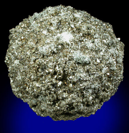 Pyrite with Talc from ZCA Pierrepont Mine, Grange Ore Body, Pierrepont, St. Lawrence County, New York