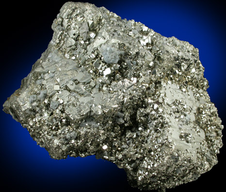Pyrite with Talc from ZCA Pierrepont Mine, Grange Ore Body, Pierrepont, St. Lawrence County, New York