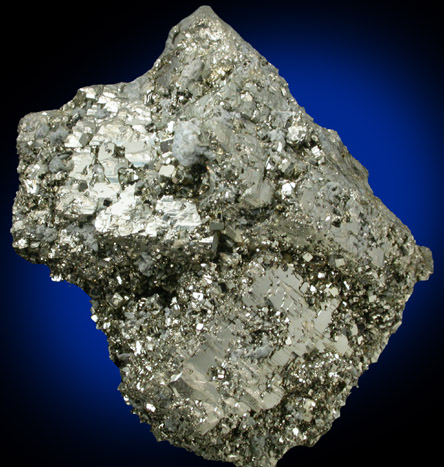 Pyrite with Talc from ZCA Pierrepont Mine, Grange Ore Body, Pierrepont, St. Lawrence County, New York