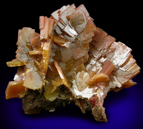 Wulfenite from Defiance Mine, Courtland-Gleeson District, Cochise County, Arizona