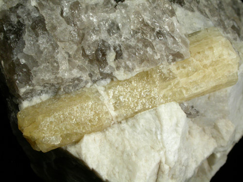 Beryl var. Heliodor from Slocum Beryl Prospect, East Hampton, Middlesex County, Connecticut