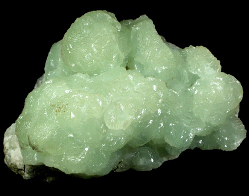 Prehnite from Lane's Quarry, Westfield, Hampden County, Massachusetts