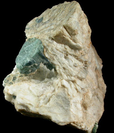 Elbaite var. Indicolite Tourmaline from Chickering Quarry, Walpole, Cheshire County, New Hampshire