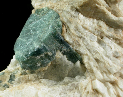 Elbaite var. Indicolite Tourmaline from Chickering Quarry, Walpole, Cheshire County, New Hampshire
