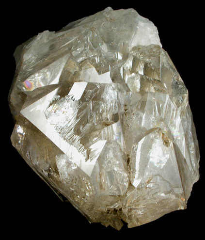 Quartz var. Herkimer Diamond from Private property off Stone Arabia Road, Palatine, Montgomery County, New York