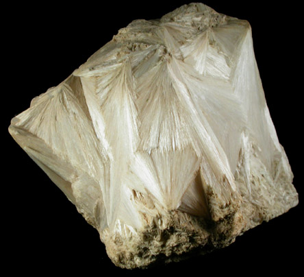 Pectolite from Upper New Street Quarry, Paterson, Passaic County, New Jersey