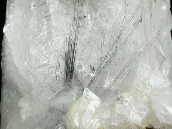 Quartz with Rutile inclusions and Faden-growth Quartz from Enterprise Road Prospect, near Boice Hill, Rhinebeck, Dutchess County, New York