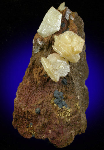 Mimetite with Coronadite from Mount Bonnie Mine, Northern Territory, Australia