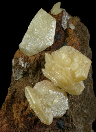 Mimetite with Coronadite from Mount Bonnie Mine, Northern Territory, Australia