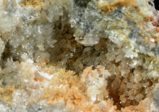 Cerussite with Wulfenite from Red Cloud Mine, Silver District, La Paz County, Arizona