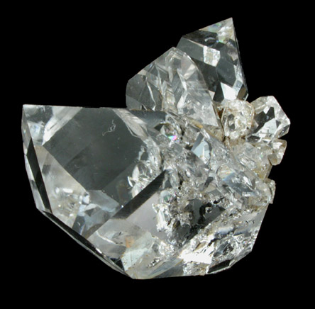 Quartz var. Herkimer Diamond from Ace of Diamonds Mine, Middleville, Herkimer County, New York