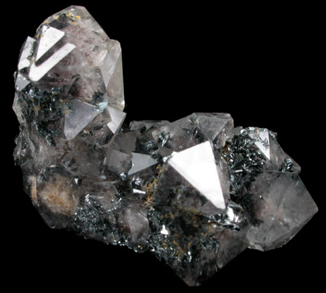 Hematite and Quartz from Max Tessmer Farm, Chub Lake, near Hailesboro, Gouverneur, St. Lawrence County, New York