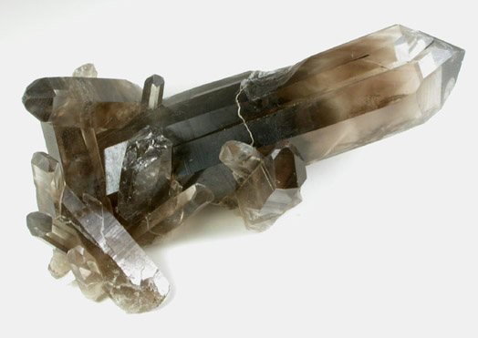 Quartz var. Smoky Quartz from Sierra Blanca, White Mountain Wilderness, Lincoln County, New Mexico