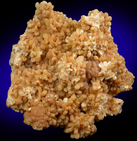 Stilbite-Ca from Francisco Brothers Quarry, Great Notch, Passaic County, New Jersey