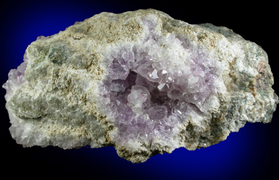 Quartz var. Amethyst from Upper New Street Quarry, Paterson, Passaic County, New Jersey