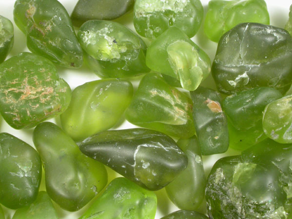 Forsterite var. Peridot from Sidamo Province, Ethiopia