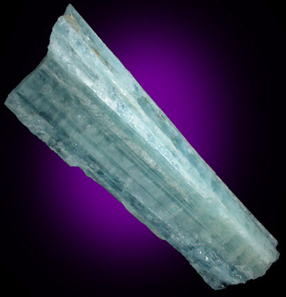 Beryl var. Aquamarine from Songo Pond Quarry, Albany, Oxford County, Maine