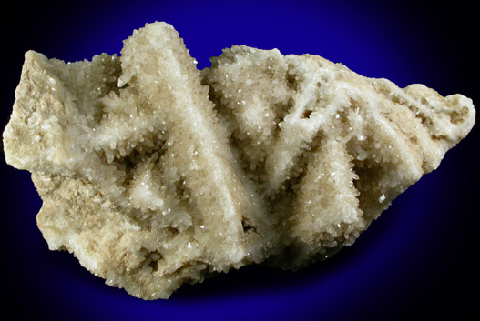 Quartz pseudomorphs after unknown from Old Mine Pit, Harvard Quarry, Greenwood, Oxford County, Maine